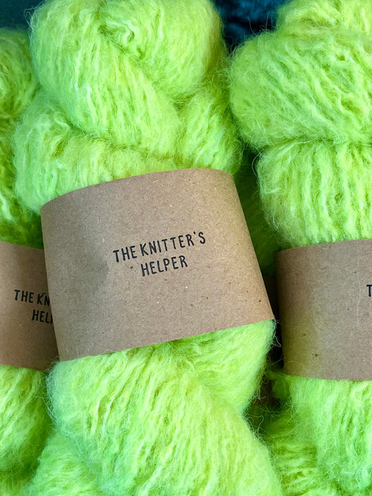 Luminous Lime yarn bundle