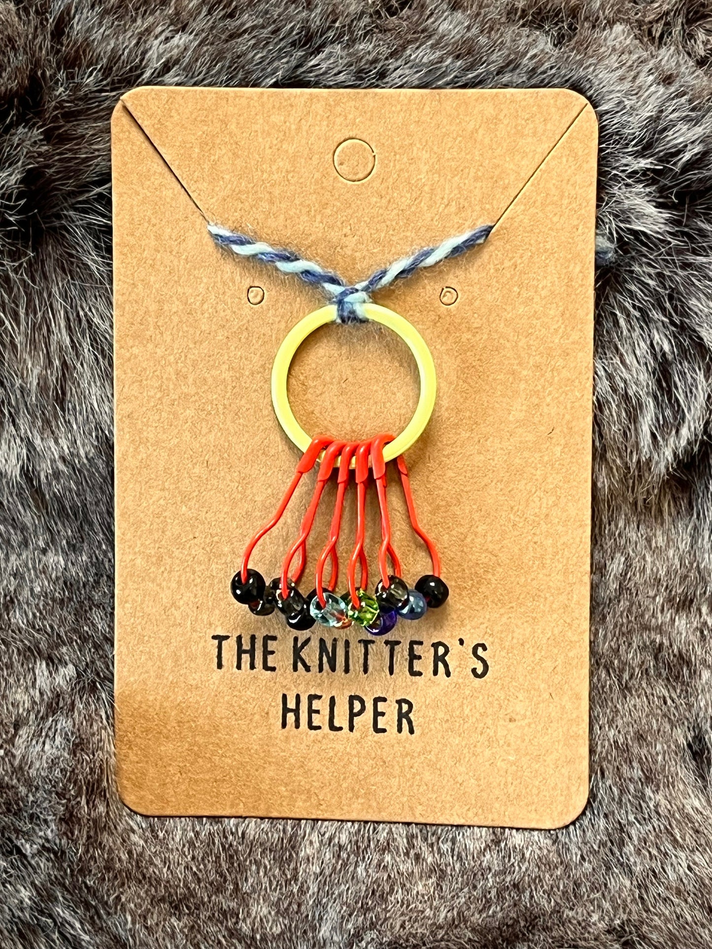 Glitzy Stitch Markers