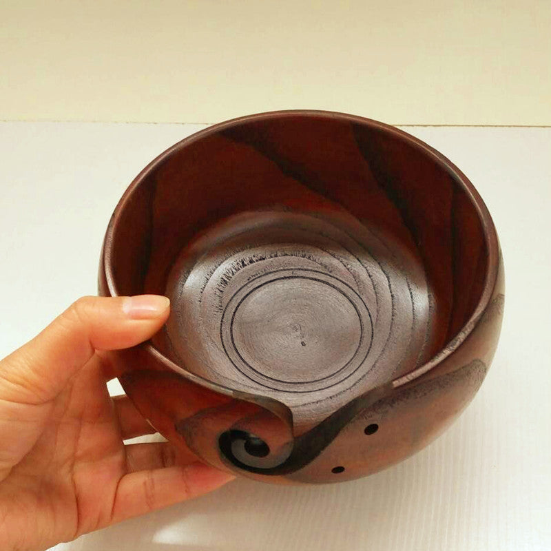 Wooden Yarn Bowl