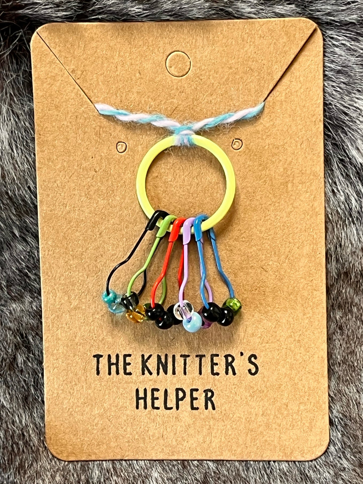 Glitzy Stitch Markers