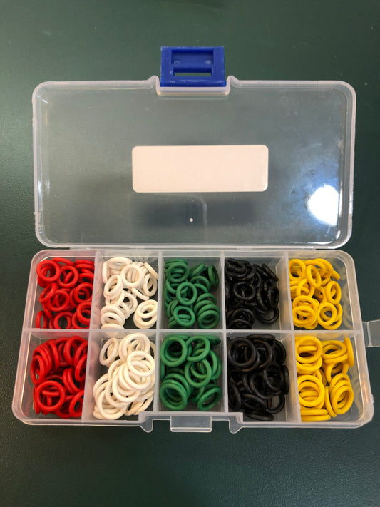 Set of 150 SMALL and 150 MEDIUM Stitch Markers  Complete Set of 300 Stitch Markers