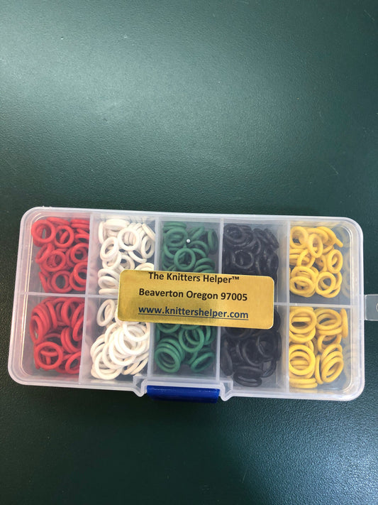 Set of 150 SMALL and 150 MEDIUM Stitch Markers  Complete Set of 300 Stitch Markers