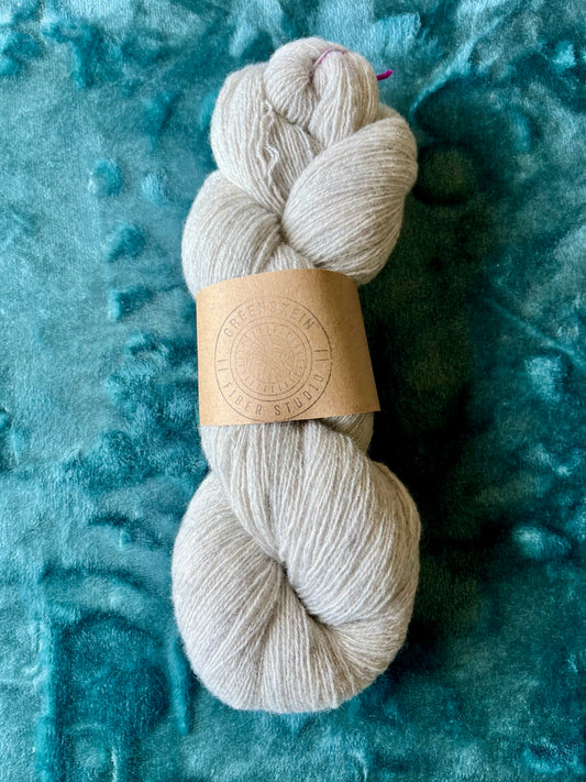 100% Wool Yarn – Soft Neutral, Eco-Conscious Luxury