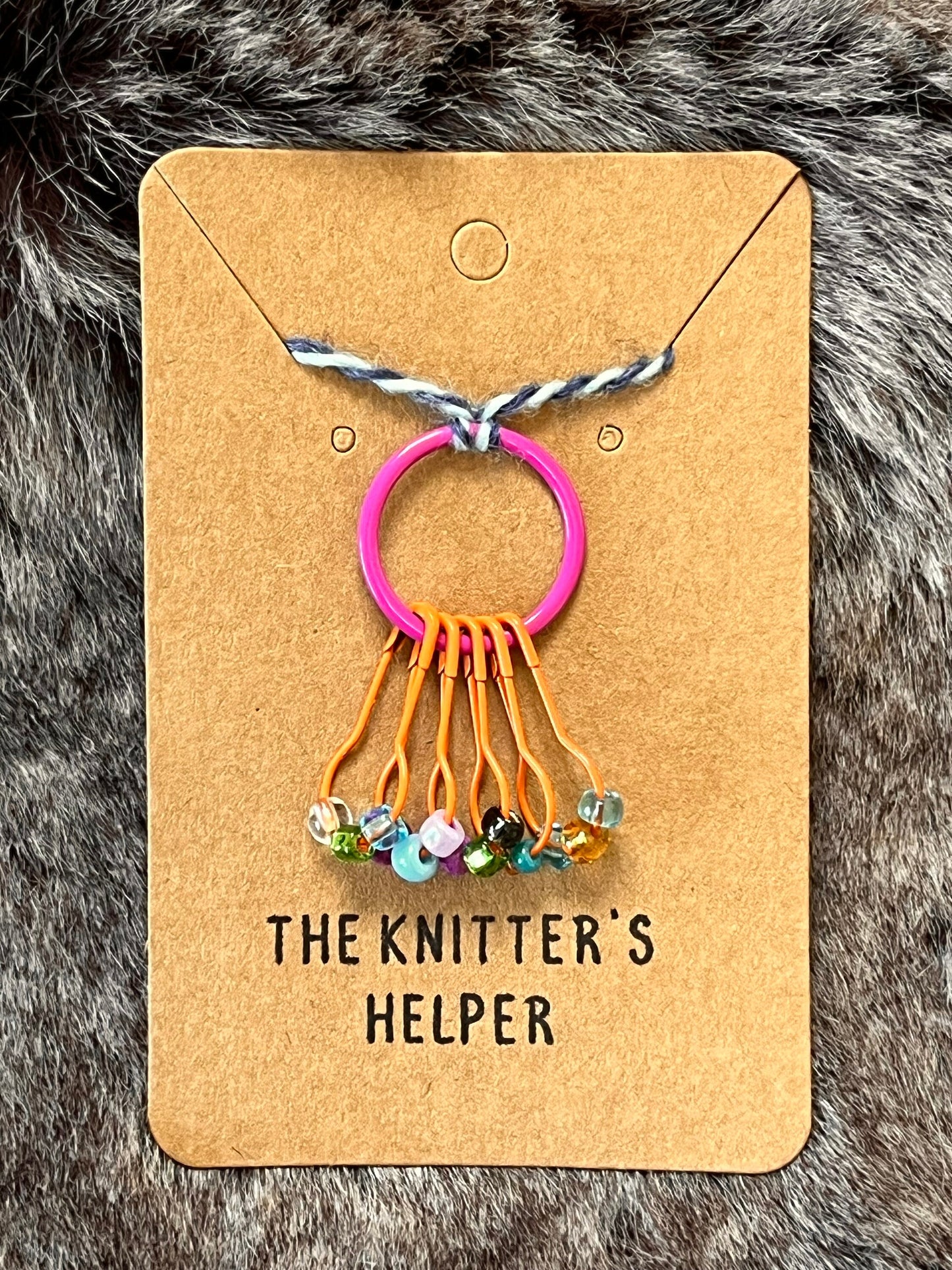 Glitzy Stitch Markers