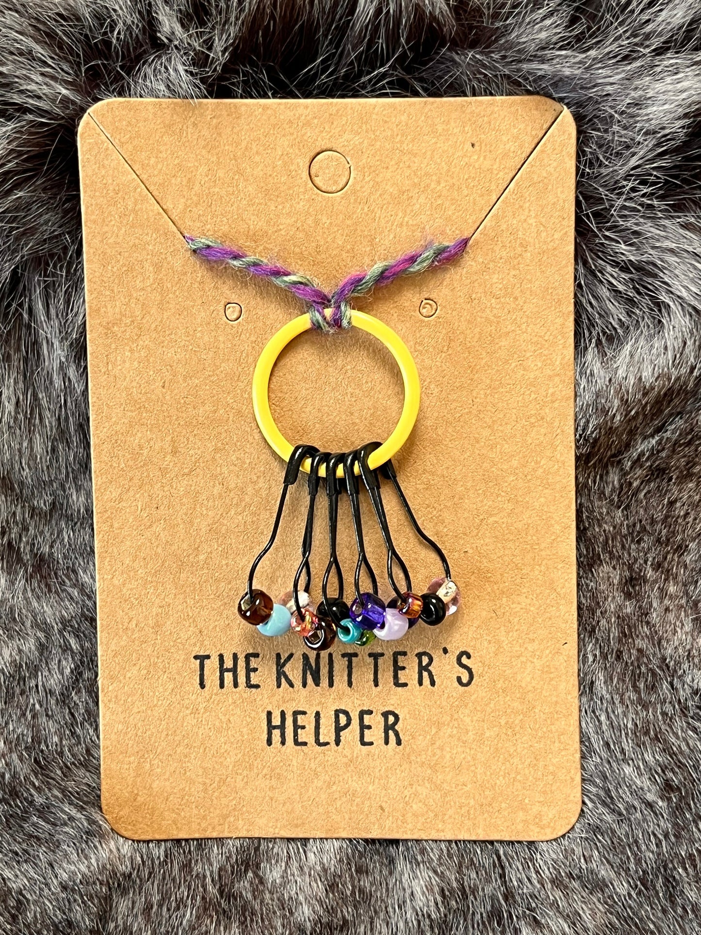 Glitzy Stitch Markers