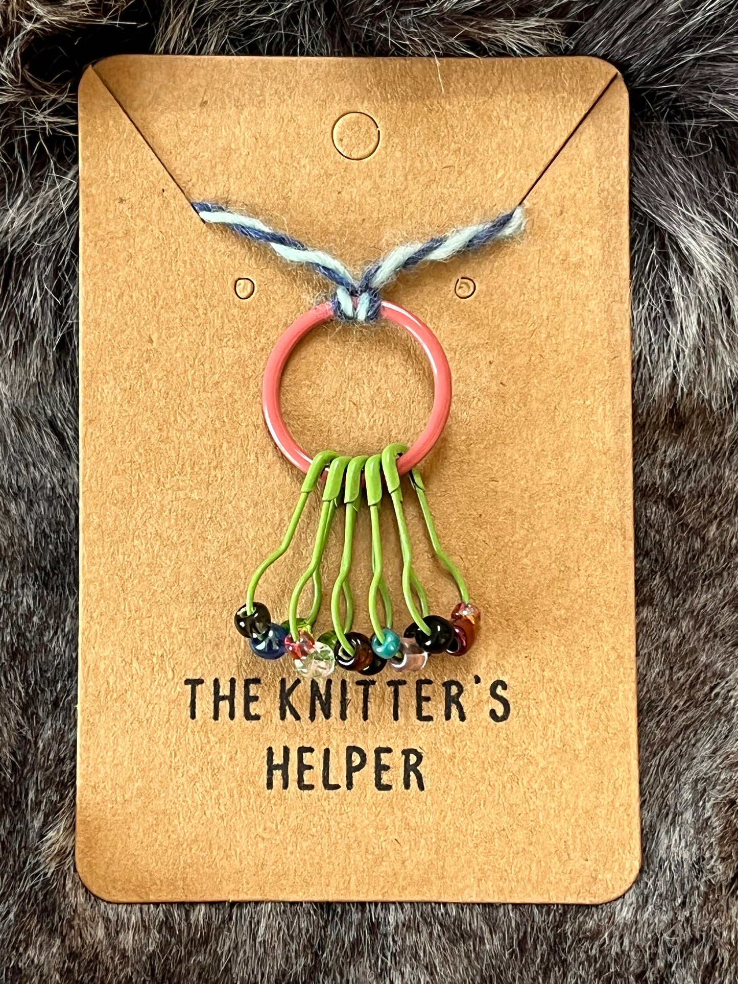 Glitzy Stitch Markers